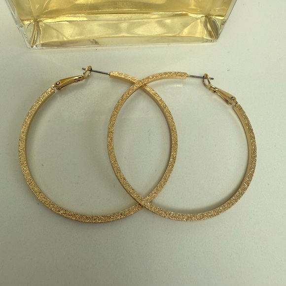 Marlyn Schiff Gold Hoop Earrings - Picture 5 of 5